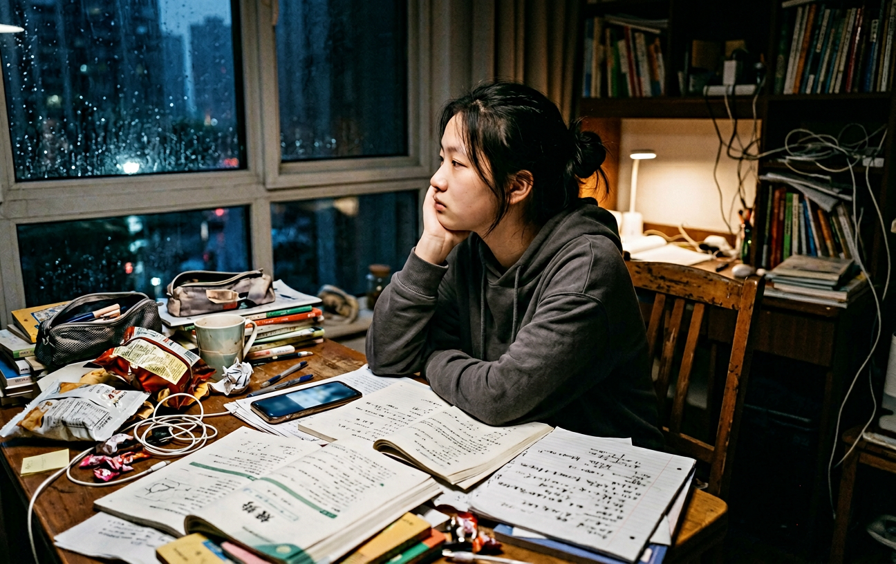 注意力分散场景